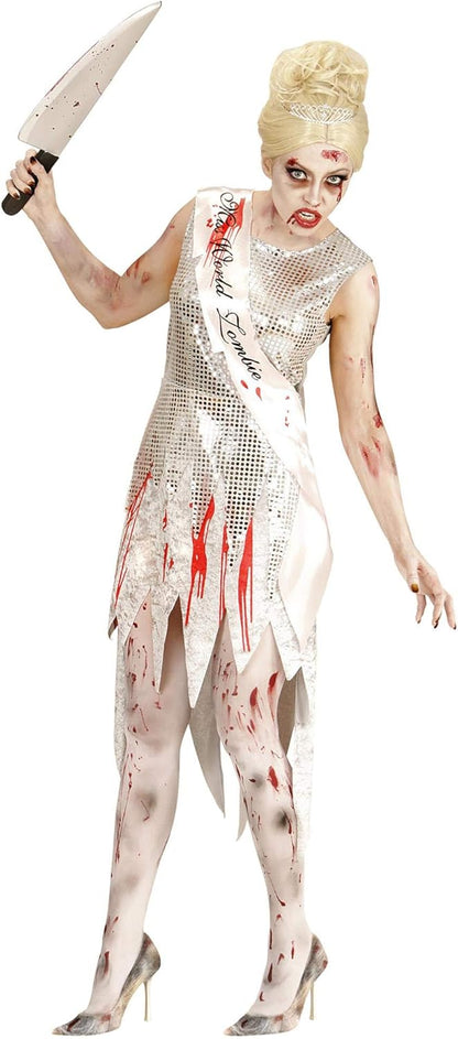 "ZOMBIE MISS WORLD" (dress, sash) - (M)