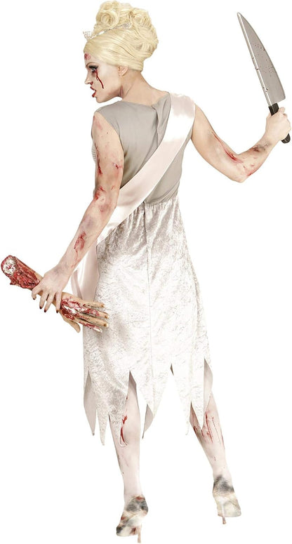 "ZOMBIE MISS WORLD" (dress, sash) - (L)