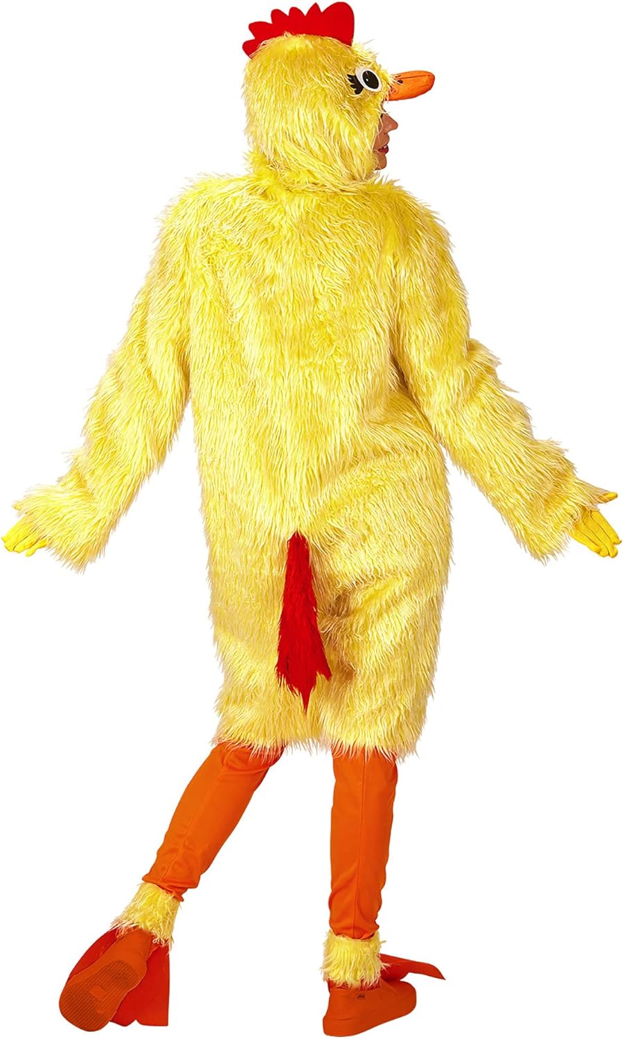 Widmann 11011314 Adult Chicken Costume, Yellow, Standard Size