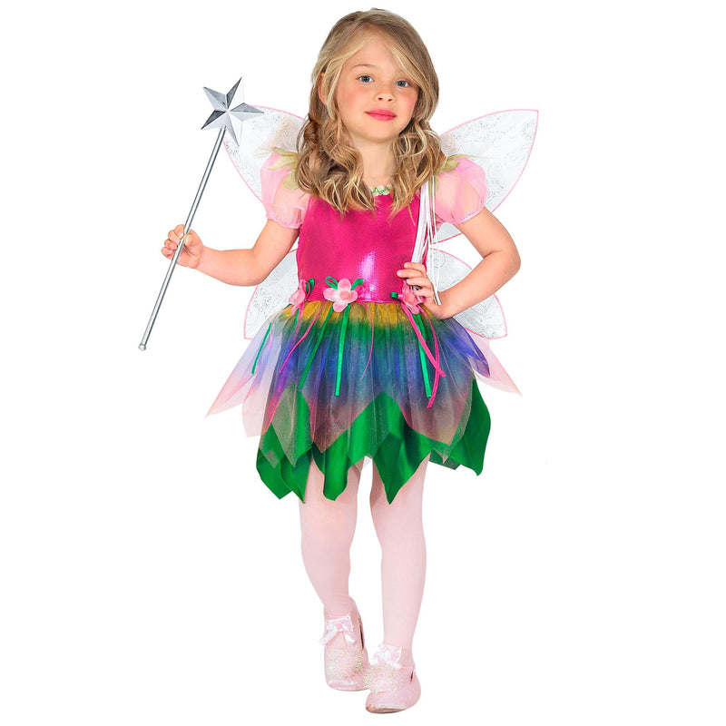 Widmann - Kinderkostüm Regenbogenfee Age 5-7, Childs -> Age 5-7