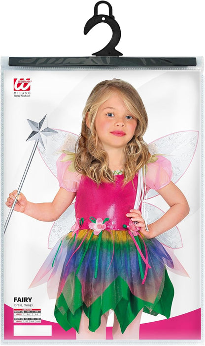 Widmann - Kinderkostüm Regenbogenfee Age 5-7, Childs -> Age 5-7