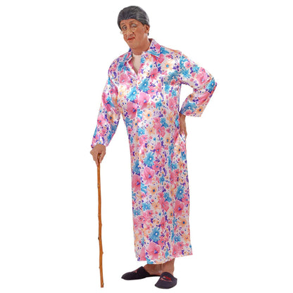 Widmann W MILANO Party Fashion - Exhibitionist Grandma Sexy Jumpsuit Dressing Gown Fancy Dress Costumes