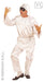Ladies Pulcinella White Costume Medium UK 10-12 for Clown Fancy Dress