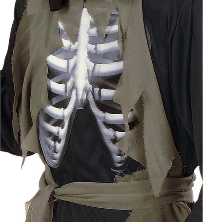 Mens Holographic Zombie Costume Medium UK 40/42" for Halloween Fancy Dress