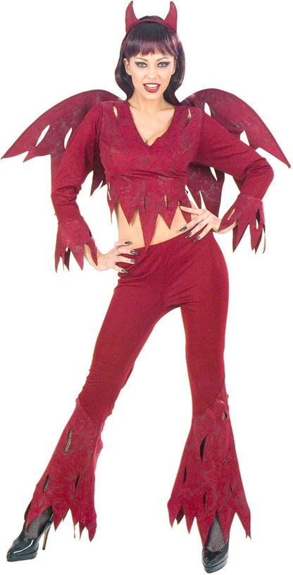Mens Rowdy Devil Costume Medium UK 40/42" for Halloween Fancy Dress