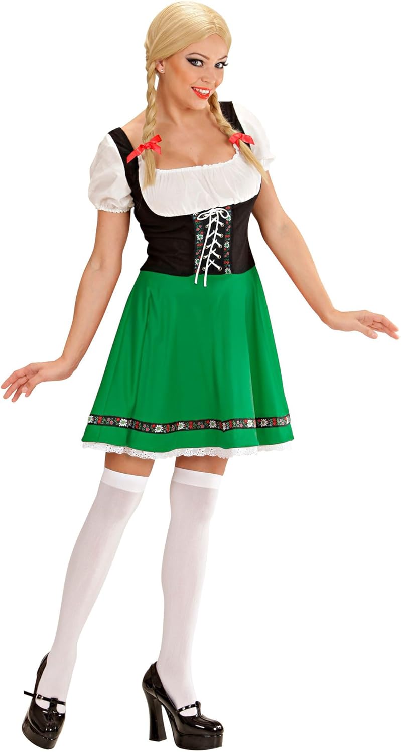 Widmann - Kostüm Bayerin, Heidi, Trachtenkleid, Bierfest, Volksfest, Faschingskostüme, Karneval L Multicoloured