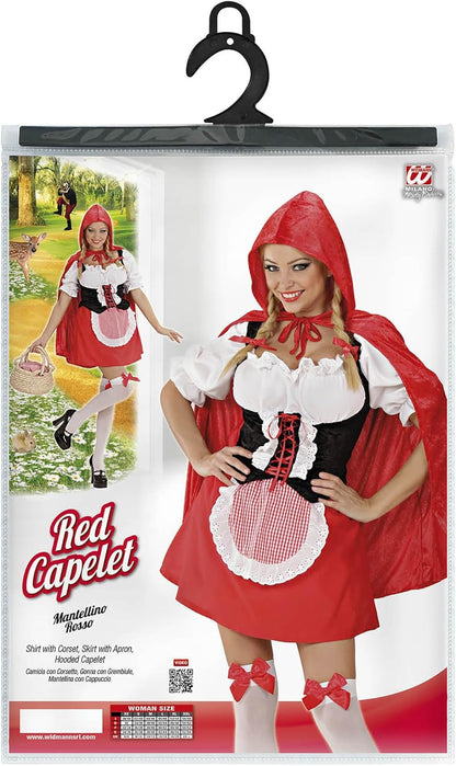 Widmann Aptafêtes – Sexy Pererine Costume – Red L