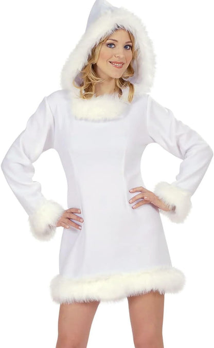 ESKIMO GIRL ADULT FANCY DRESS COSTUME LADIES (CHRISTMAS)