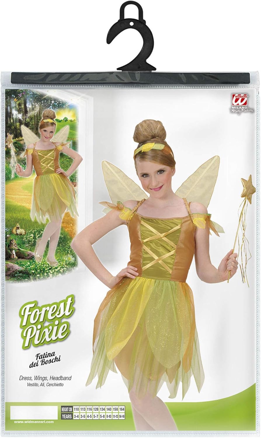 Widmann Aptafêtes Wooden Fairy Costume 158