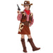Children's Cowgirl Costume Small 5-7 yrs (128cm) for Wild West Fancy Dress