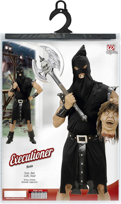Widmann - Costume handlebars, tunic, belt, bracelets and hood, theme party, carnival XL