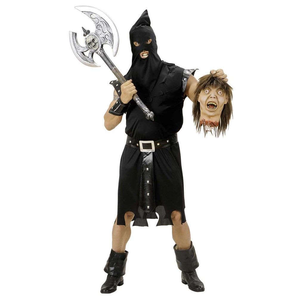 Widmann - Costume handlebars, tunic, belt, bracelets and hood, theme party, carnival XL