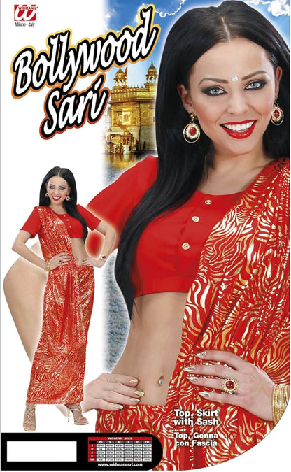 Indian Sari Costume Medium for TV Adverts & Commercials Fancy Dress