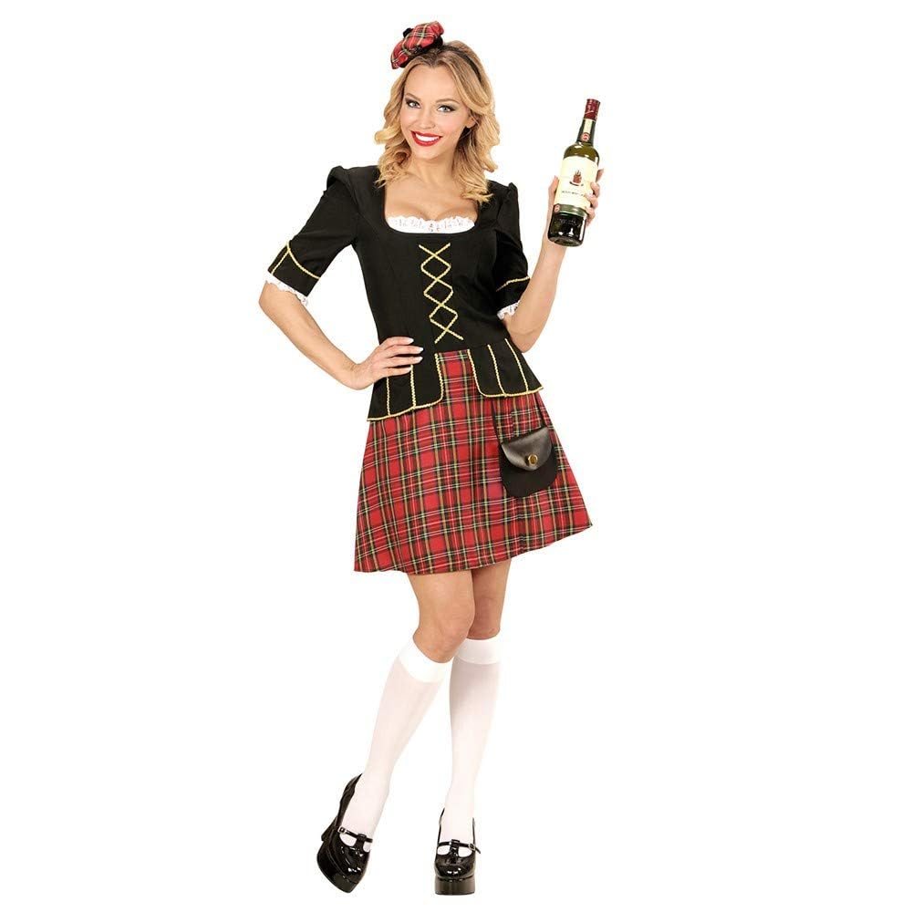 Scotswoman (Dress - Kilt Purse - Mini Hat) - (L)