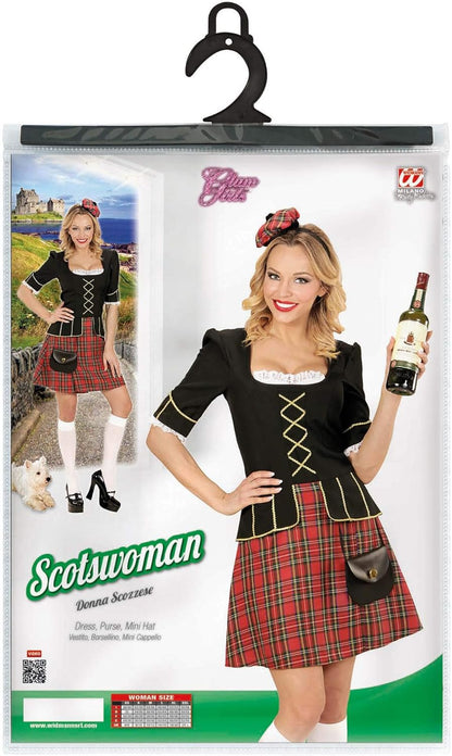 Scotswoman (Dress - Kilt Purse - Mini Hat) - (L)