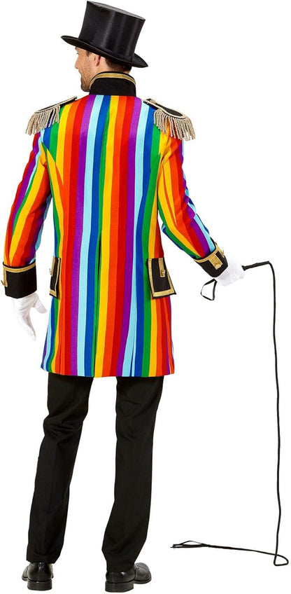 Widmann - Men’s Tailcoat Rainbow Parade Dressing-Up costume