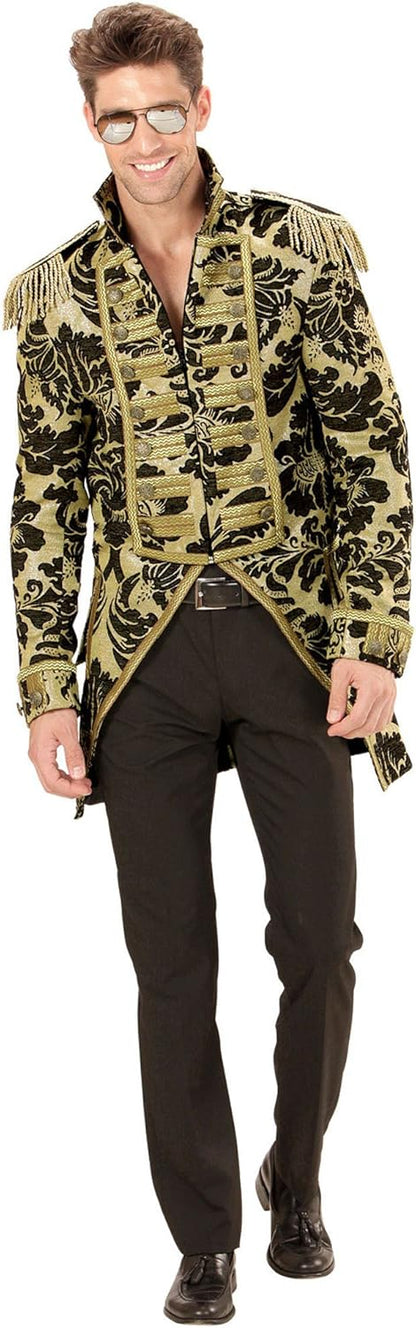 Widmann men's tailcoat, Jacquard parade costume L Gold