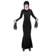 WIDMANN 60613 - Dark Girl Costume for Adults, Women, Gothic, Horror, Fairytales, Halloween, Carnival, Size L