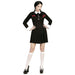 Widmann - Dark girl costume, dress, Halloween, carnival, theme party