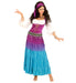 "GIPSY" (dress, coin belt, bandana) - (XL)