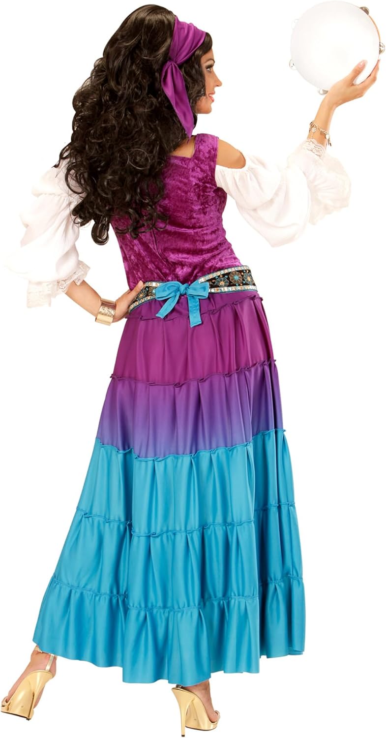 "GIPSY" (dress, coin belt, bandana) - (XL)