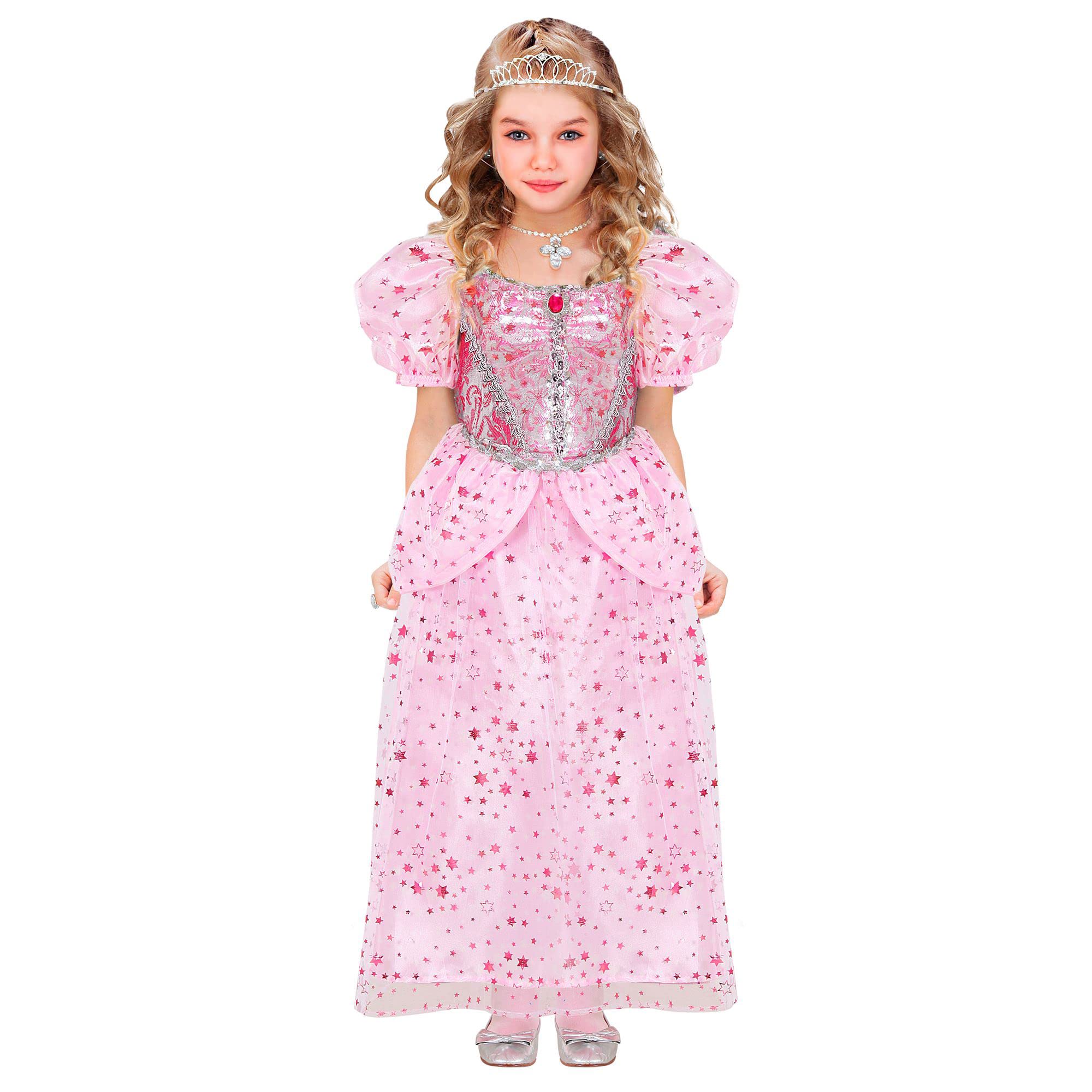 Children's Pink Princess/Fairy 140cm Costume Medium 8-10 yrs (140cm) for Disney Fairytale Fancy Dress