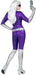 Widmann - Kostüm Alien Girl, Overall, Gürtel, Handschuhe, Space Girl, Weltall, Karneval, Mottoparty