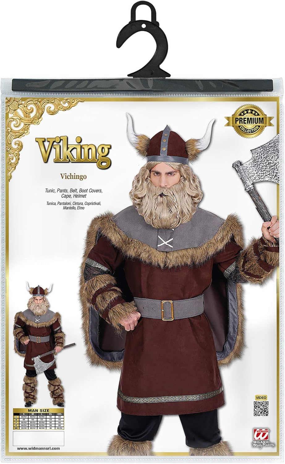 Widmann - Adult Viking costume.