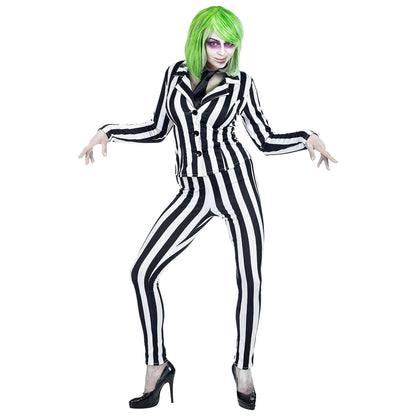 Widmann Kostüm Freaky Geisterlady 3-tlg.