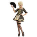 Widmann - Kostüm schwarze Barock Königin, Kleid, Adel, Faschingskostüme für Damen, Karneval
