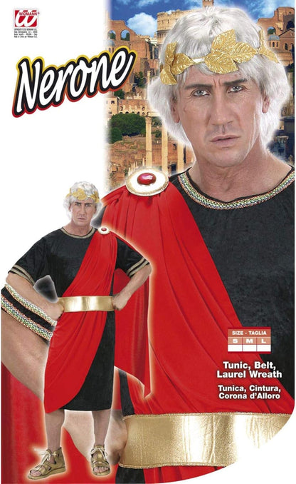 Nerone Costume Large for Roman Emperor Fancy Dress