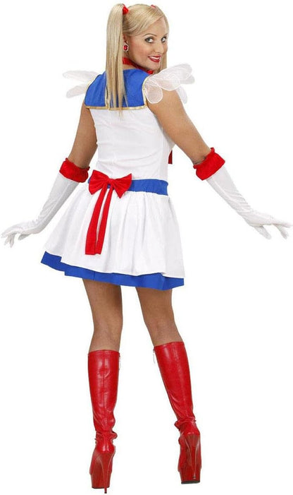 Ladies Manga Sailor Costume Medium UK 40/42" for Navy Sea Fancy Dress