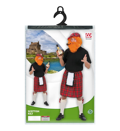 Widmann Scottish Kilt (L) Red