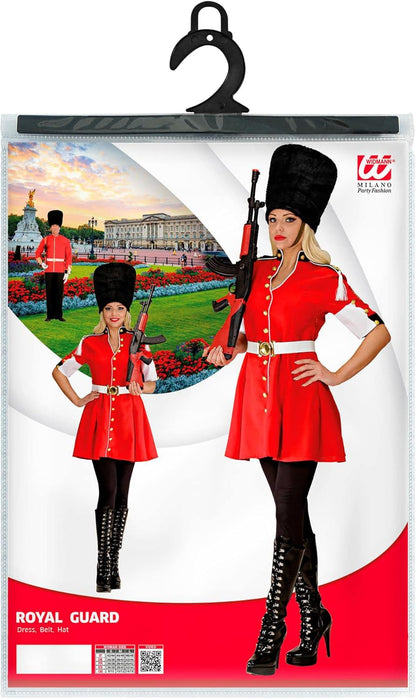 Widmann - Royal Guard Costume, Dress, Belt, Hat, English Soldier, Carnival, Theme Party