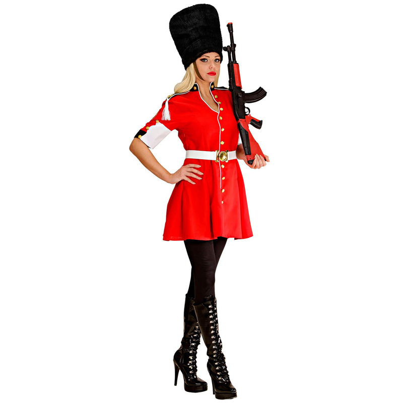 Widmann - Royal Guard Costume, Dress, Belt, Hat, English Soldier, Carnival, Theme Party