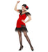 Ladies Spanish Beauty Red - Costume Large UK 14-16 for Spanish Spain Fancy Dress