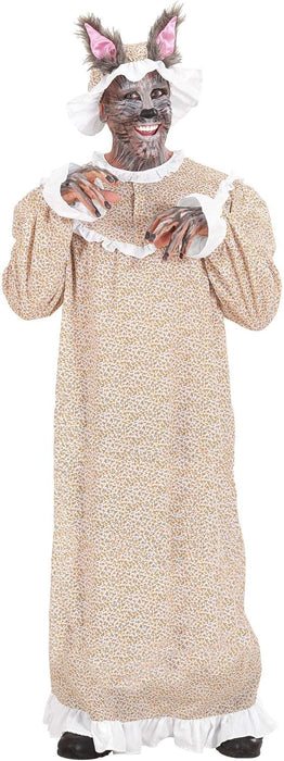 Widmann - Kostüm Oma Böser Wolf, Kleid, Tierkostüm, Märchen, Faschingskostüme, Karneval