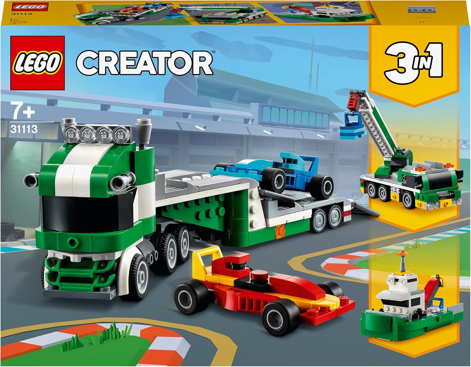 LEGO 31113 Creator Race Car Transporter Single