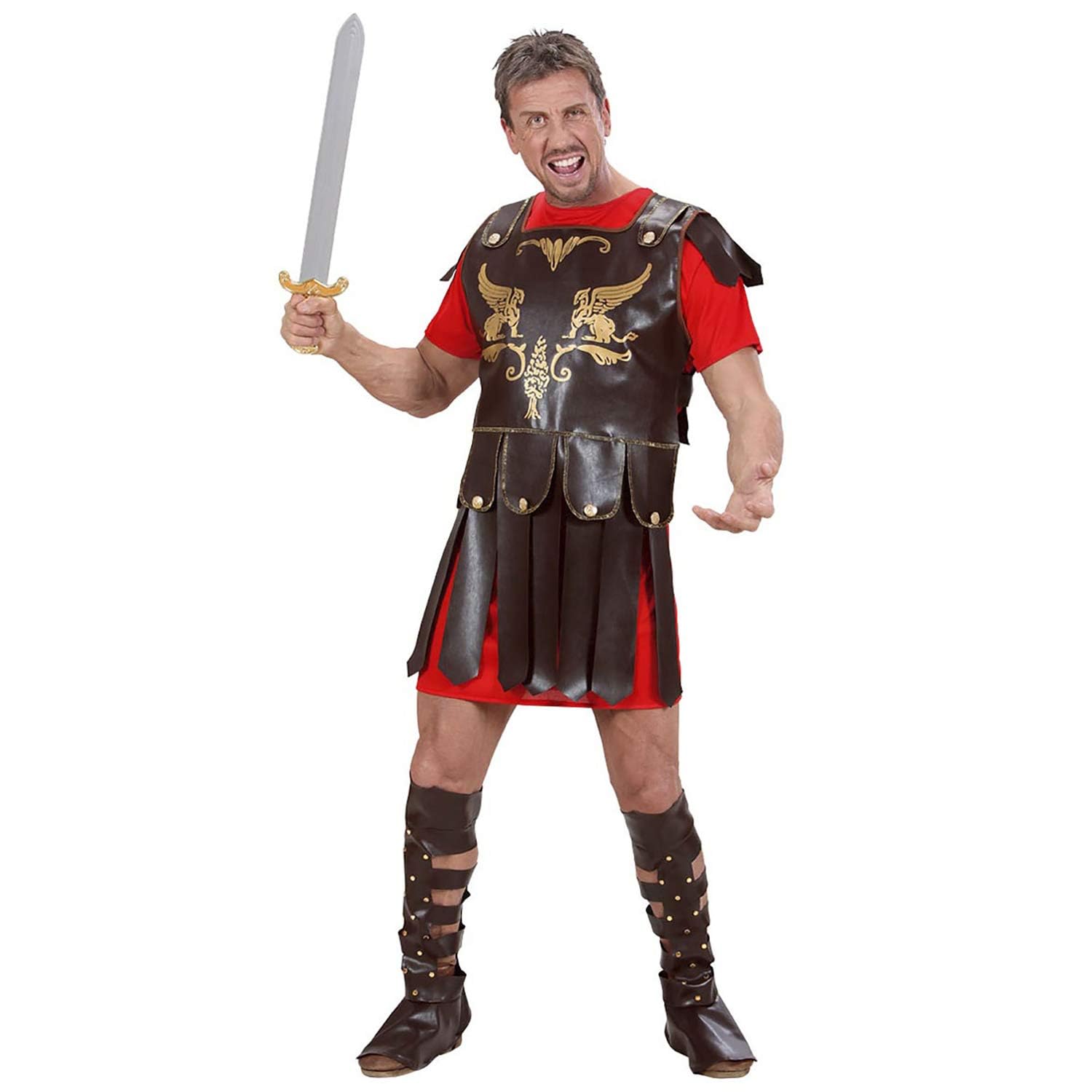 Gladiator Costume Large for Roman Sparticus Fancy Dress