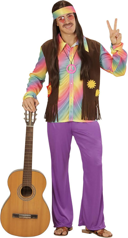 Widmann 11008270 Carnival Costume, Purple, M