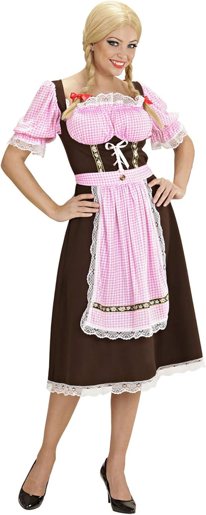 HEAVY FABRIC BAVARIAN WOMAN FANCY DRESS COSTUME LADIES (CULTURES)