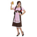 HEAVY FABRIC BAVARIAN WOMAN FANCY DRESS COSTUME LADIES (CULTURES)