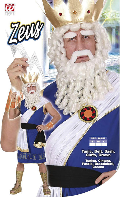 Widmann - Zeus Costume, Greek Gods, Father of Gods, Fancy Dress Costumes, Carnival