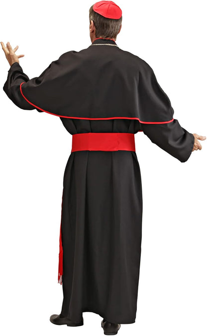 Widmann Heavy Fabric Cardinal Costume for Holy Pope Vicar Priest Church Fancy Dress