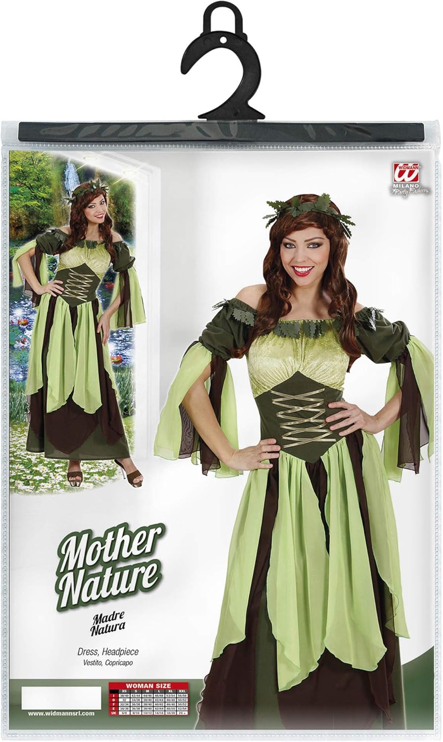 MOTHER NATURE FANCY DRESS COSTUME LADIES