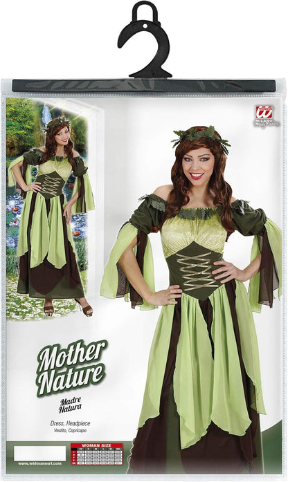 MOTHER NATURE FANCY DRESS COSTUME LADIES