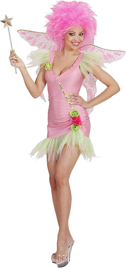 Ladies Pink Fairy - Costume Small UK 8-10 for Fairytale Fancy Dress