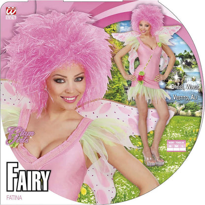 Ladies Pink Fairy - Costume Small UK 8-10 for Fairytale Fancy Dress