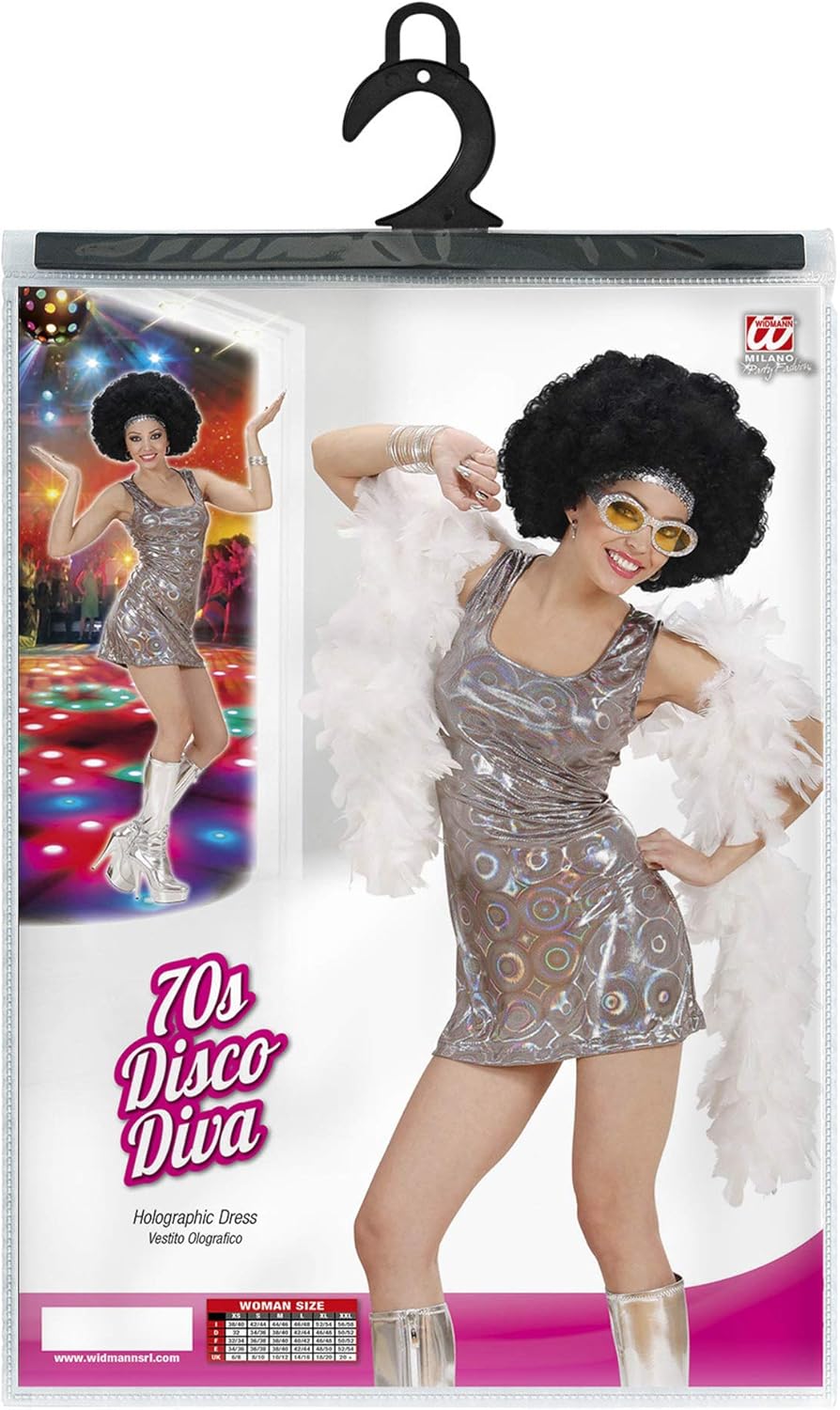 Widmann - holographisches Kleid, Karneval, Mottoparty