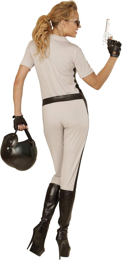 "CALIFORNIA HIGHWAY PATROL OFFICER" (overalls, belt, fingerless gloves) - (M)